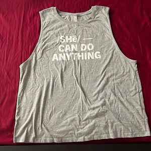 Sleeveless tank / tee